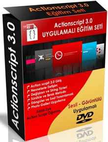 Actionscript v3.0 Görsel Eğitim Seti İndir – Türkçe DVD