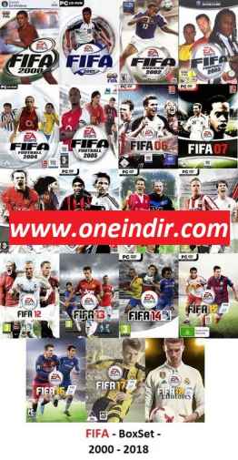 Fifa 2000-2018 İndir Boxset Full – PC Türkçe