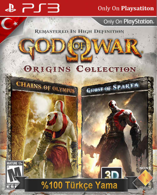 God of War Origins Collection Volume PS3 Türkçe Yama 1-2 İndir