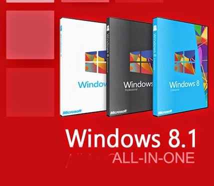 Windows 8.1 14in1  İndir – AIO Formatlık İSO Türkçe