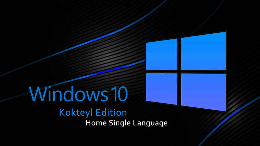 Windows 10 Home Single Language Kokteyl Edition 2019 İndir – Türkçe