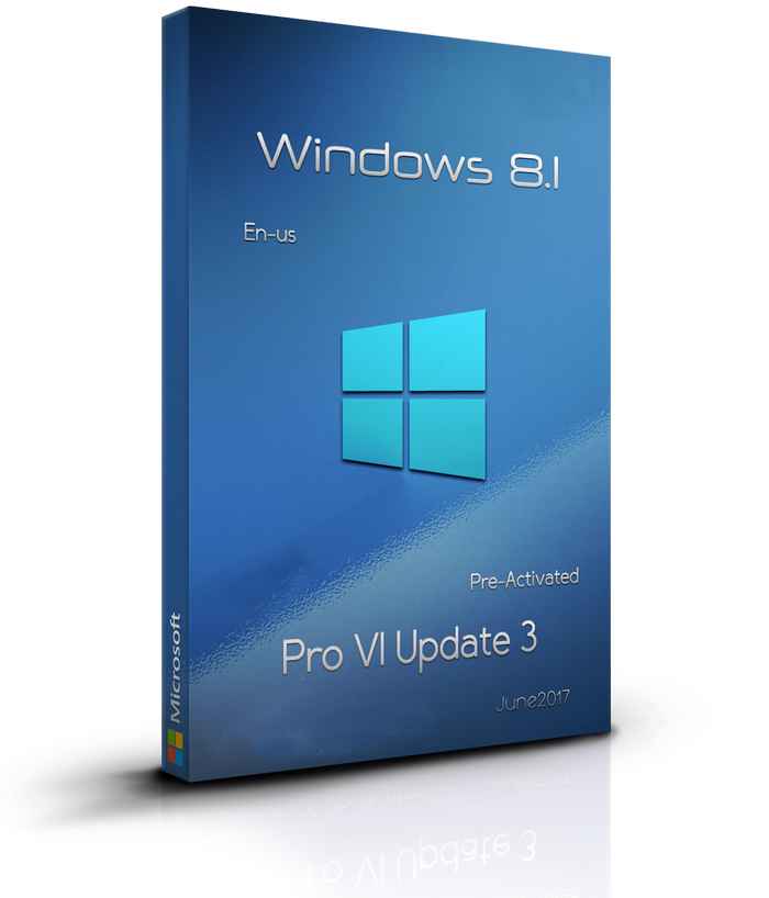 Windows 8.1 Pro 3 Görsel Temalı İndir – İSO Türkçe 32×64 Bit