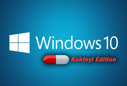 Windows Kokteyl Edition Lite İndir – Türkçe 2019 Hızlı Sistem