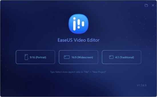 EaseUS Video Editor İndir – Türkçe v1.7.1.55 Video Düzenleme