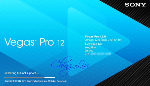 Sony Vegas Pro 12 Build 770 (64 bit) (patch-keygen DI) [ChingLiu]